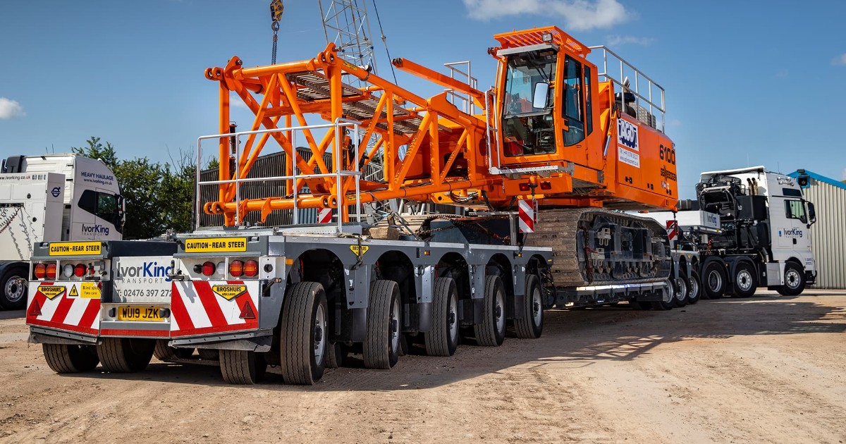 3+5 PL2 HD dolly low loader (center beam) Broshuis